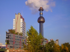 Hundertwasser Müllverbrennungsanlage Spittelau