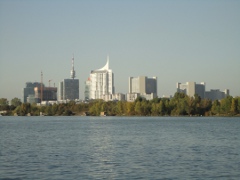 Die Donau bei Wien